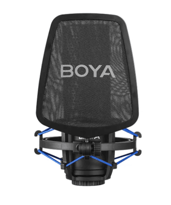 Boya BY-M1000 PRO Micrófono Condensador de Diafragma Largo