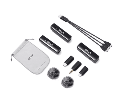 Boya Boyalink A2 Micrófono Inalámbrico Para Usb-c y Lightning