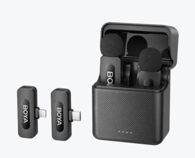 Boya BY-V3 COMBO Micrófono Dóble Usb-C y Lightning