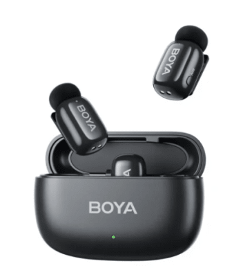 BOYAMini Micrófono Inalámbrico Doble USb-C y Lightning