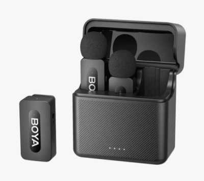 Boya BY-V35 Micrófono Inalambrico Doble 3,5mm Para Cámaras