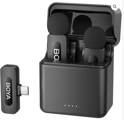 Boya BY-V30 Micrófono Inalámbrico Doble USB-C1