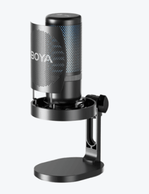 Boya K3-Mic Micrófono USB Condensador Vibrant Lighting