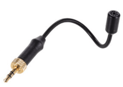 Boya BY-UM2 Micrófono mini cuello de cisne con rosca de bloqueo1