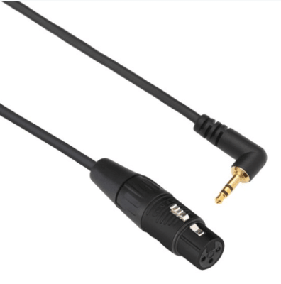 Boya Cable macho 3.5mm - hembra XLR1