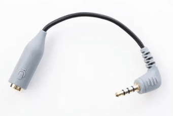 Boya BY-CIP2 Adaptador TRS a TRRS de 3.5mm