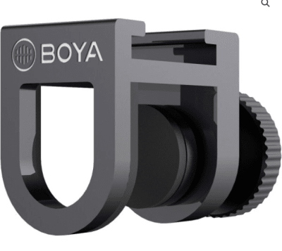 Boya By-C12 Adaptador de montura para accesorios