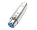 QX-4844 CONECTOR XLR HEMBRA A RCA HEMBRA