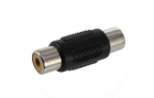 HY1-1773 CONECTOR RCA HEMBRA A RCA HEMBRA NEGRO MIVIC´S