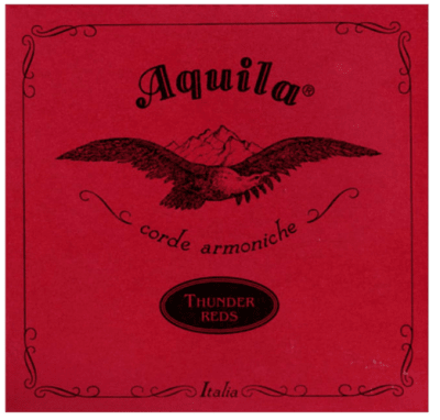 THUNDER REDS 4 STR SET U-BASS AQUILA1