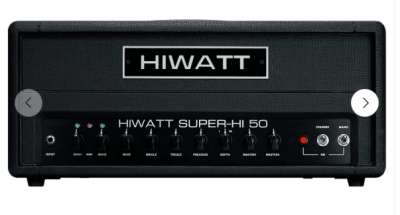 SUPER-HI 50 Amplificador guitarra cabezal 50w HIWATT1