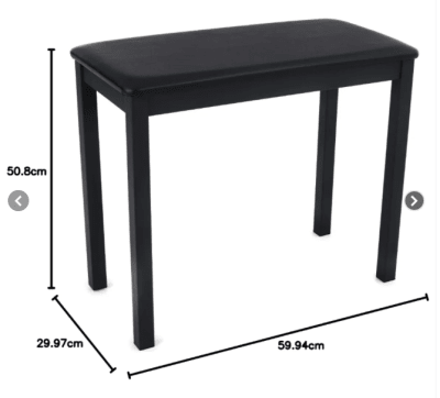 CB-7BK  BANQUETA PIANO CASIO