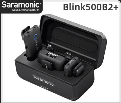 BLINK500B2+ Micrófono lavalier 4 en 1 SARAMONIC1