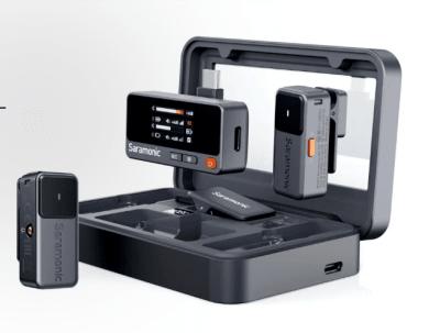 Air-01 Micrófono inalámbrico doble 4 en 1 SARAMONIC1