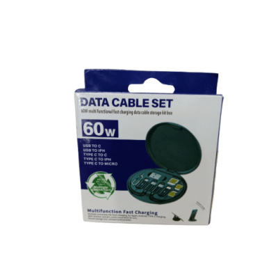 DATA CABLE SET estuche diferentes conexiones SEGNO-MIA1