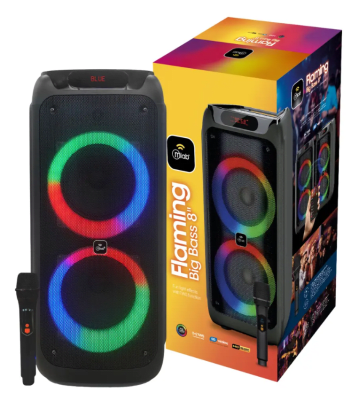 Parlante Karaoke Flaming square Lumify 8