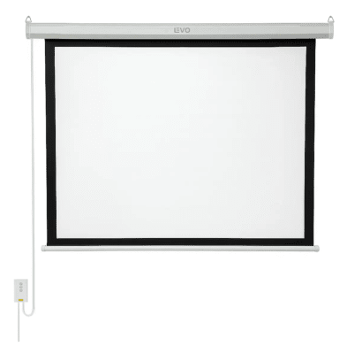 Telón 80 pulgadas Eléctrico con control 165 x 125 cm LEVO
