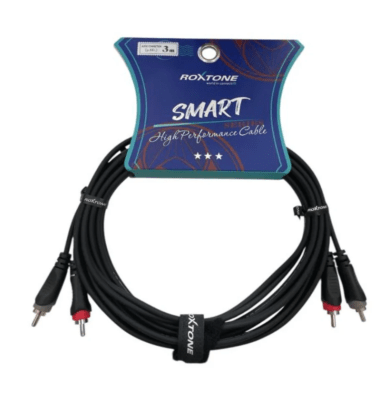 SACC130L0030 CABLE 3MTS  RCA - RCA ROXTONE