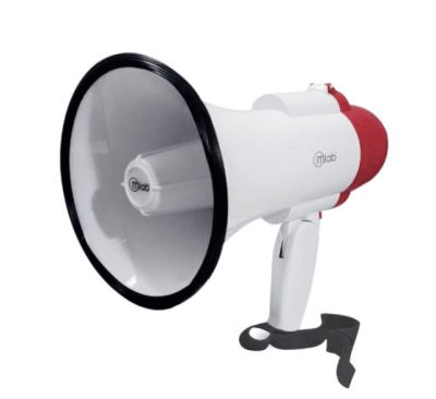 Megáfono 15w con grabación 120MLB06440 MLAB