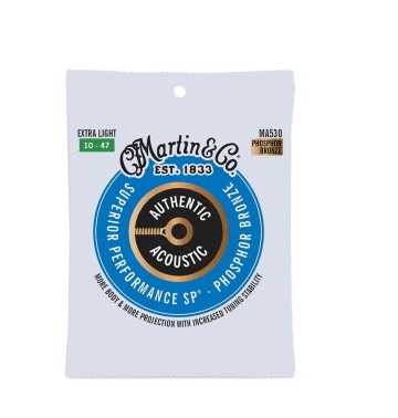 MA-530 CUERDAS GUITARRA ACUSTICA METAL MARTIN