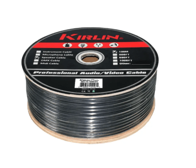 SBC-16-100M BK ROLLO CABLE AUDIO KIRLIN