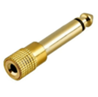 QX-1794AG CONECTOR MINIPLUG HEMBRA A PLUG MONO MACHO