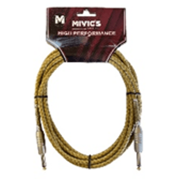 FS-L CABLE INSTRUMENTO AMARILLO TELA 6 METROS