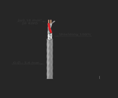 MC032L3000 BLACK CABLE BALANCEADO PARA INSTALACION ROXTONE