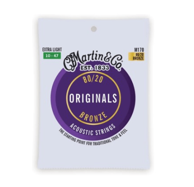 M-170 CUERDAS GUITARRA ACUSTICA METAL MARTIN