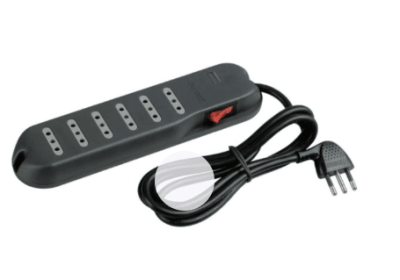 SLIM6 ALARGADOR MULTIPLE 6 TOMAS C/INTERRUPTOR 5 MTS BTICINO