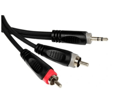 RAYC150L3 CABLE 3 MTS MINIPLUG MACHO STEREO A 2 RCA MACHO ROXTONE