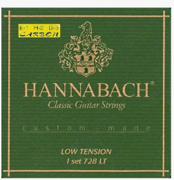 E728LTC CUERDAS GUITARRA NYLON LT HANNABACH