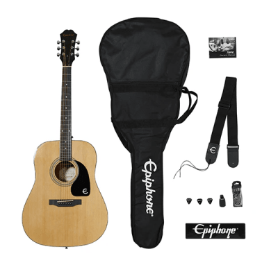 GIB-PPAGEA10NANH1 (Pack) Guitarra acústica EPIPHONE