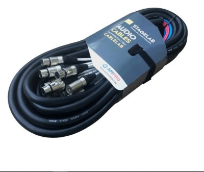 CLSN-8XMXF6 CABLE MULTIPAR 8 XLR 6MTS. CABLELAB