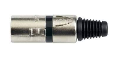CONECTOR XLR MACHO PROEL XLR3MVPROBK1