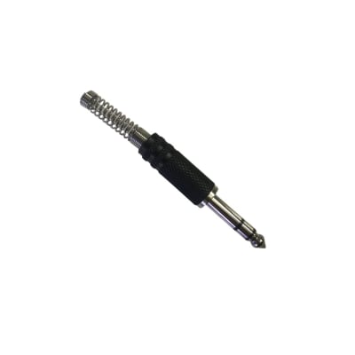 CLC-P35S PLUG STEREO  NEGRO COLA ESPIRAL