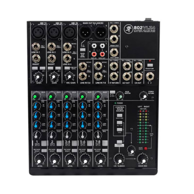 802VLZ4 Mixer análogo 8 canales MACKIE