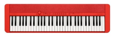 CT-S1RDC2 TECLADO 61 TECLAS CASIO ROJO CASIOTONE C/TRANSF