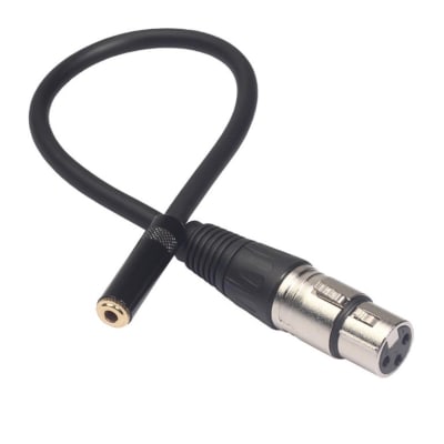SMFS-XLRF-5cm Cable miniplug-h a xlr-h 5cm STAGELAB