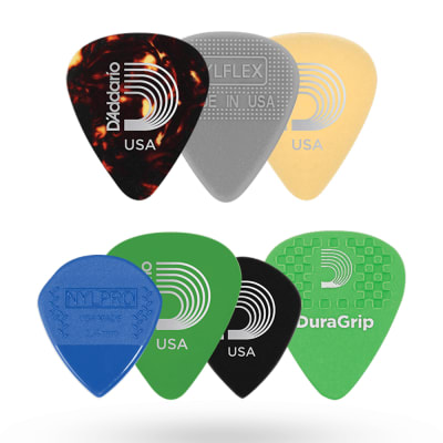 PACK UÑETAS 5 UNIDADES MEDIUM PLANET WAVES 1XVP4-5