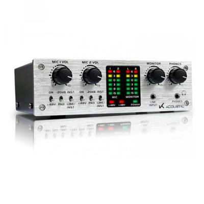 K-42 Interfaz de audio usb 4 entradas K-ACOUSTIC1