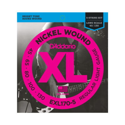 EXL170-5 BAJO 5 CUERDAS DADDARIO