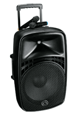 EZ-15A-B CAJA ACTIVA 15'' BAT/RECARG/MP3/BLUETOOTH/MIC (863 MHZ-865 MHZ) WHARFEDALE