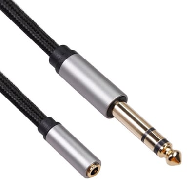 EXA18 CABLE EXT. 3.5mm HEMBRA A 6.35mm MACHO LARGO 1.8m