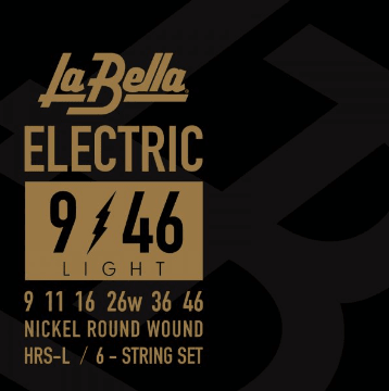 CUERDAS GUITARRA ELECTRICA LA BELLA HRS-L
