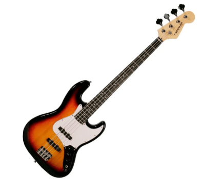 BAJO ELECTRICO 4 CUERDAS E81 JAZZ BASS 3 TONOS FREEMAN