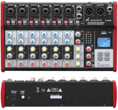 K-MA8 Mixer análogo K-ACOUSTIC