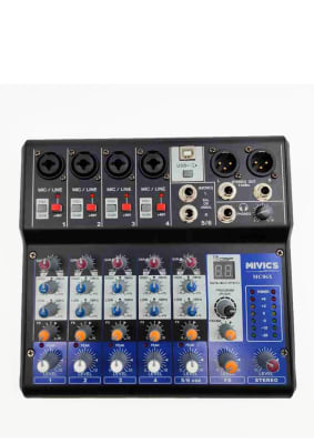 MC06X MIXER DIGITAL 6 CANALES MIVICS