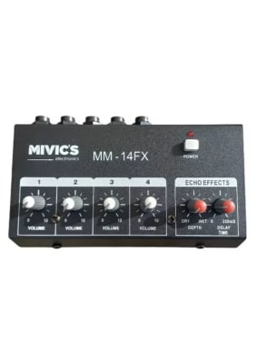 MM-14FX MINI MIXER MICROFONO MIVIC´S1