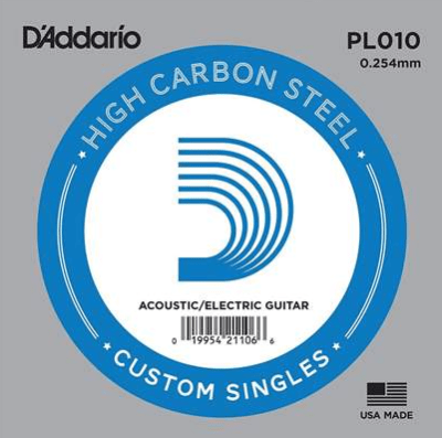 PL010 CUERDA SUELTA GUITARRA ELECTRICA DADDARIO